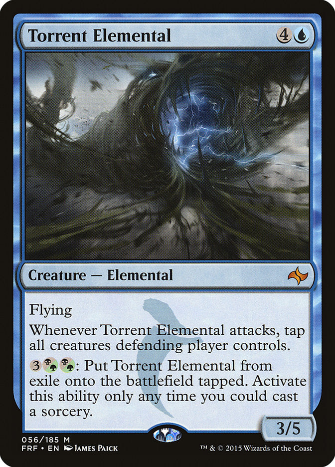 Torrent Elemental [Fate Reforged] MTG Single Magic: The Gathering    | Red Claw Gaming