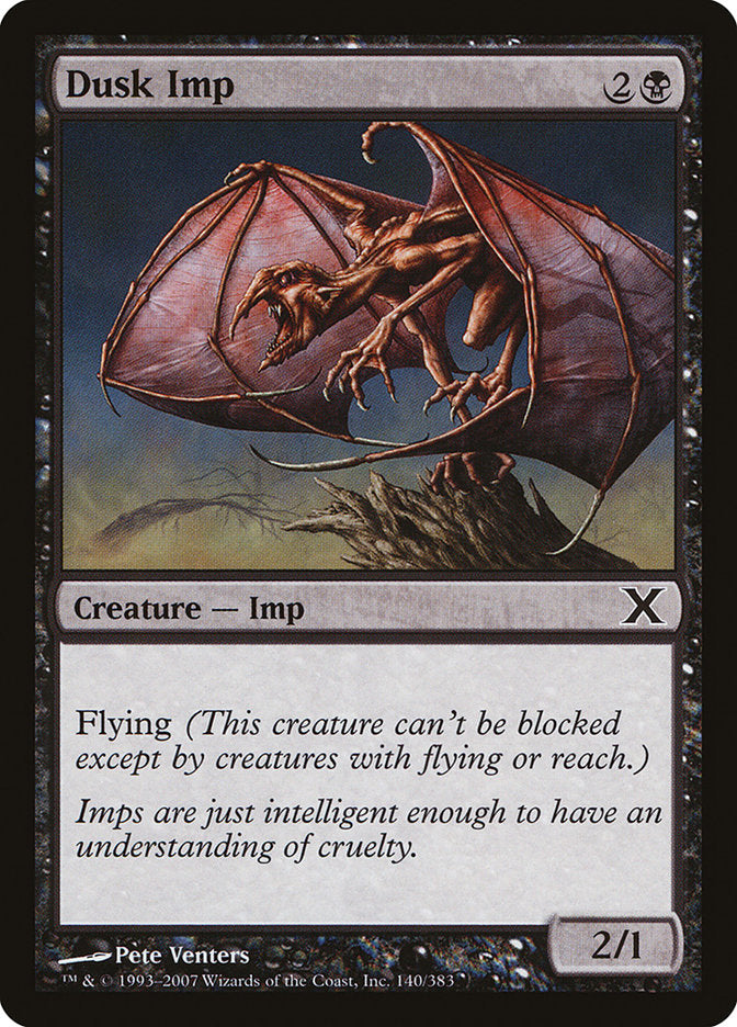 Dusk Imp [Tenth Edition] MTG Single Magic: The Gathering    | Red Claw Gaming
