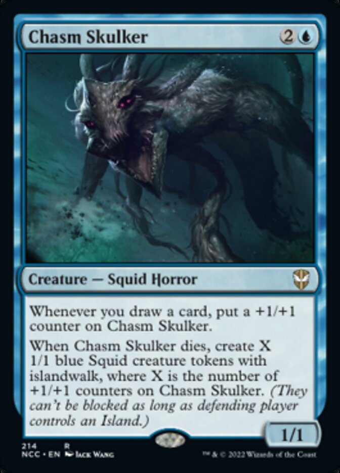 Chasm Skulker [Streets of New Capenna Commander] MTG Single Magic: The Gathering    | Red Claw Gaming
