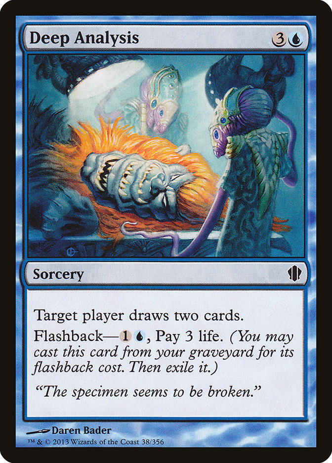 Deep Analysis [Commander 2013] MTG Single Magic: The Gathering    | Red Claw Gaming