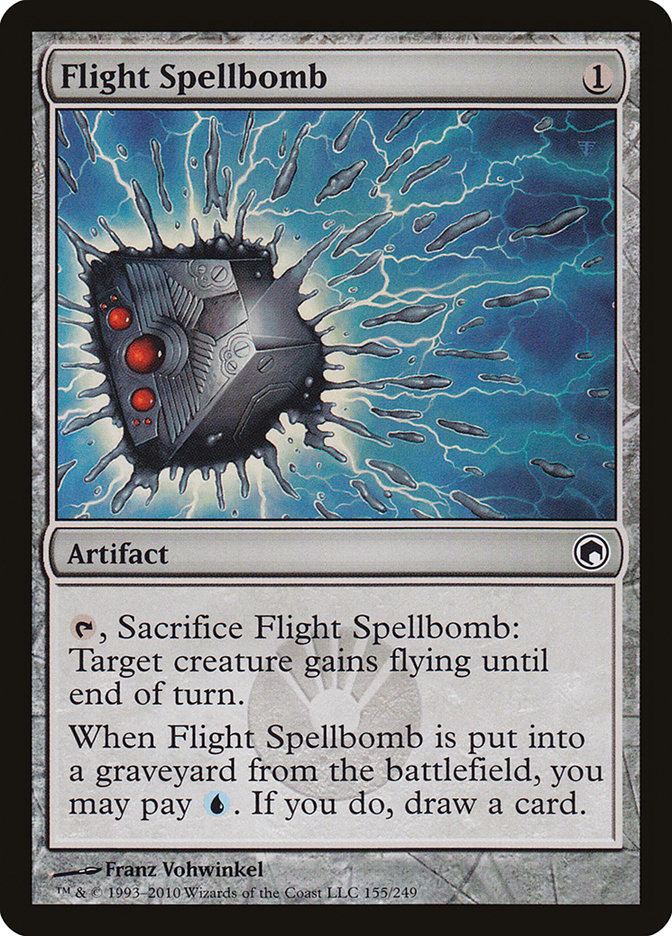 Flight Spellbomb [Scars of Mirrodin] MTG Single Magic: The Gathering    | Red Claw Gaming