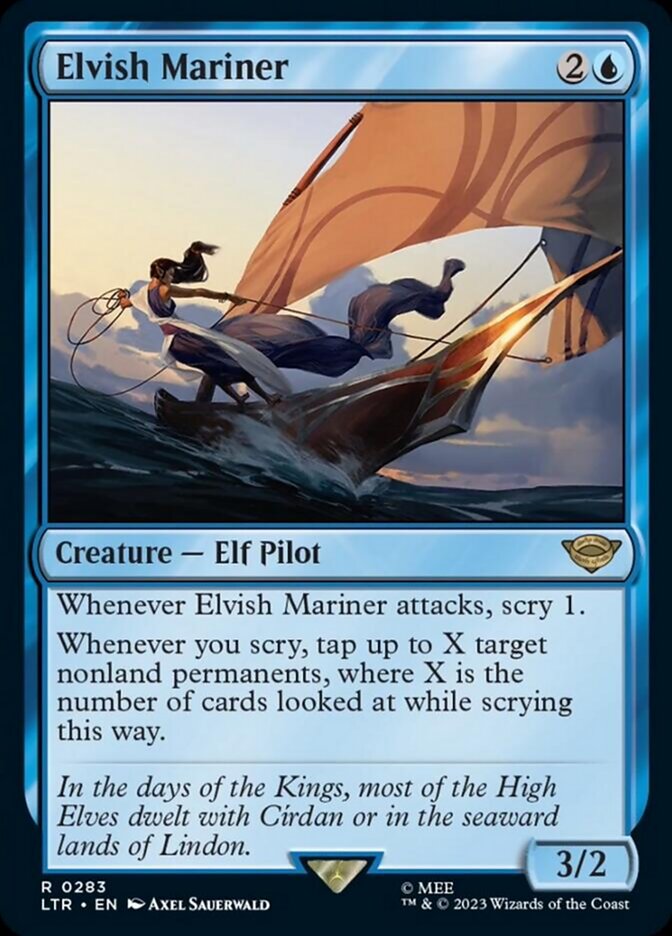 Elvish Mariner [The Lord of the Rings: Tales of Middle-Earth] MTG Single Magic: The Gathering    | Red Claw Gaming