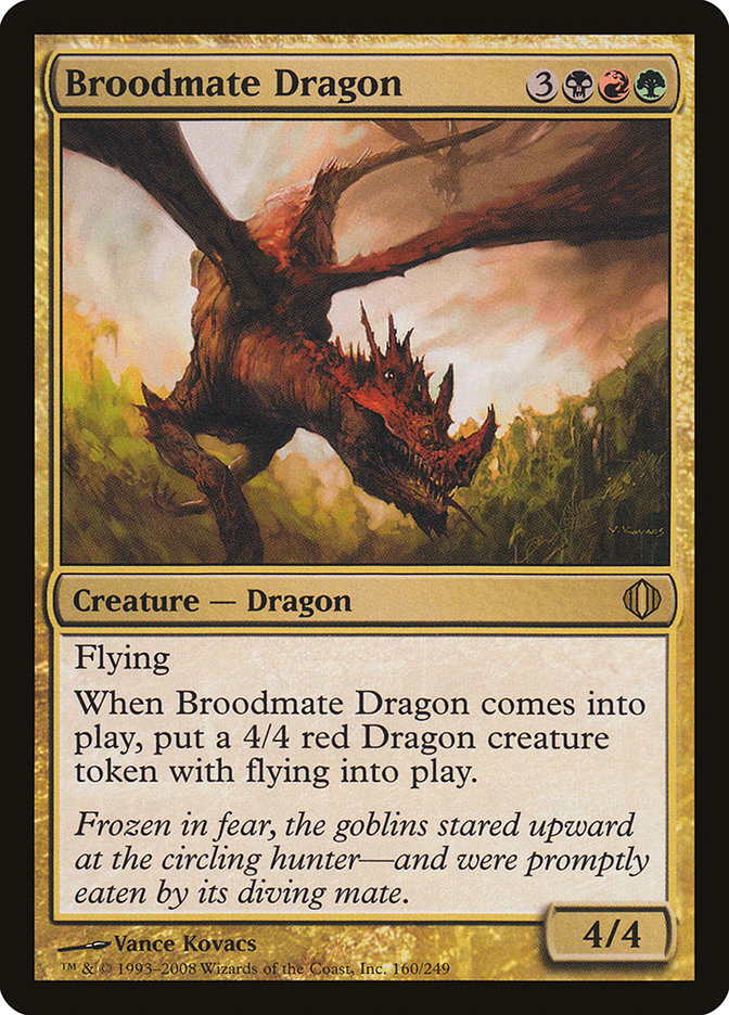 Broodmate Dragon [Shards of Alara] MTG Single Magic: The Gathering    | Red Claw Gaming