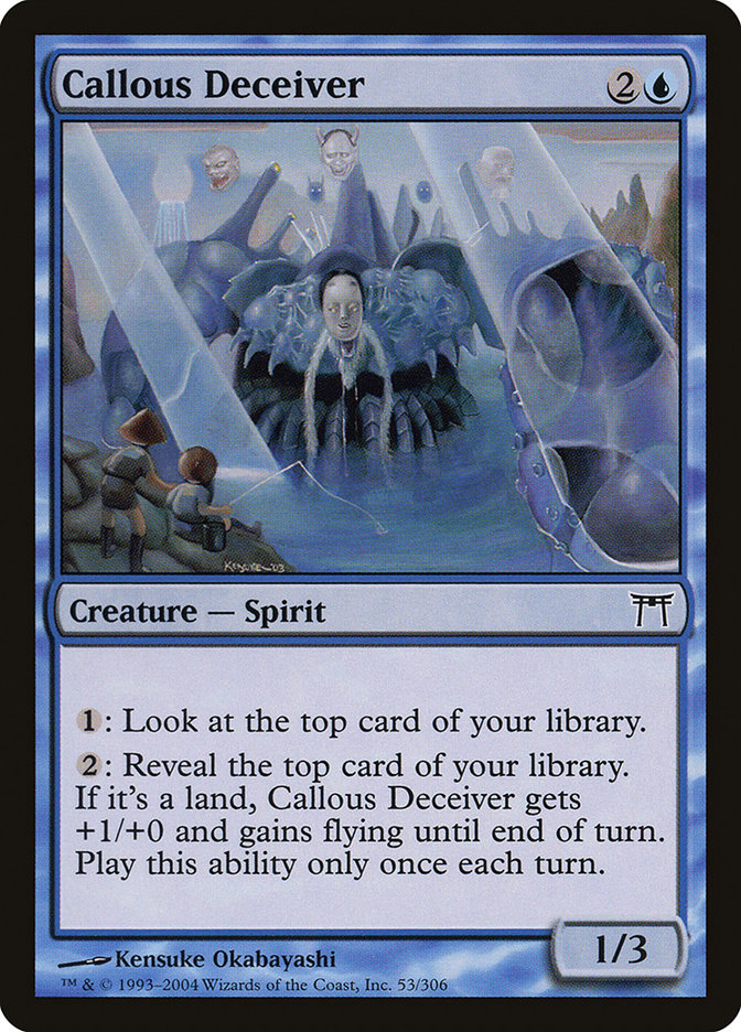 Callous Deceiver [Champions of Kamigawa] MTG Single Magic: The Gathering    | Red Claw Gaming