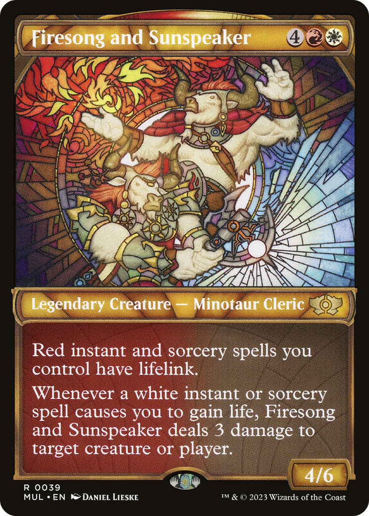 Firesong and Sunspeaker [Multiverse Legends] MTG Single Magic: The Gathering    | Red Claw Gaming