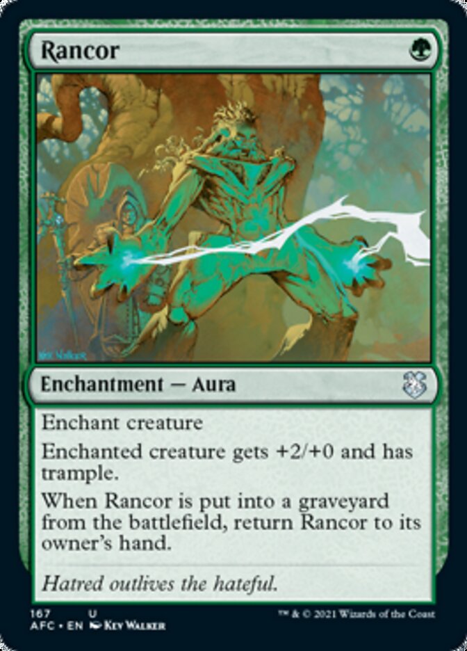Rancor [Dungeons & Dragons: Adventures in the Forgotten Realms Commander] MTG Single Magic: The Gathering    | Red Claw Gaming