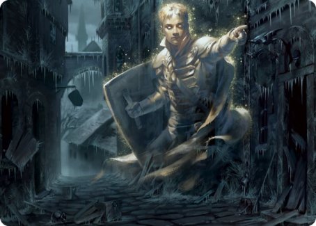 Dennick, Pious Apparition Art Card [Innistrad: Midnight Hunt Art Series] MTG Single Magic: The Gathering    | Red Claw Gaming