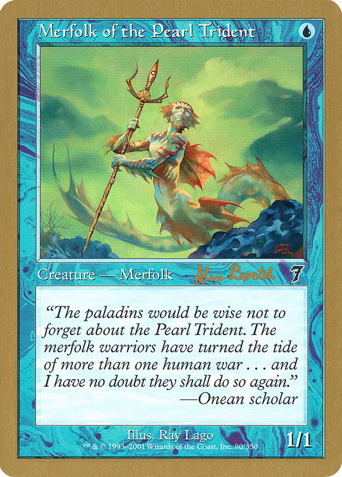 Merfolk of the Pearl Trident (Alex Borteh) [World Championship Decks 2001] MTG Single Magic: The Gathering    | Red Claw Gaming
