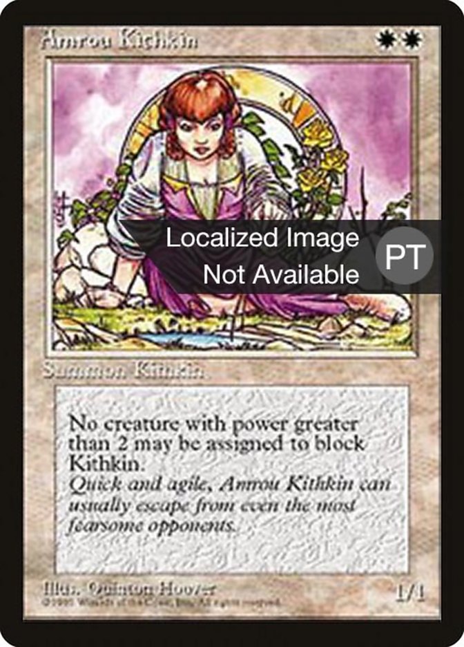 Amrou Kithkin [Fourth Edition (Foreign Black Border)] MTG Single Magic: The Gathering    | Red Claw Gaming
