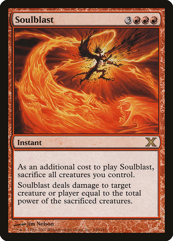 Soulblast [Tenth Edition] MTG Single Magic: The Gathering    | Red Claw Gaming