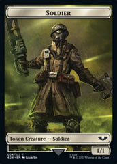 Soldier (004) // Vanguard Suppressor Double-Sided Token [Warhammer 40,000 Tokens] MTG Single Magic: The Gathering    | Red Claw Gaming