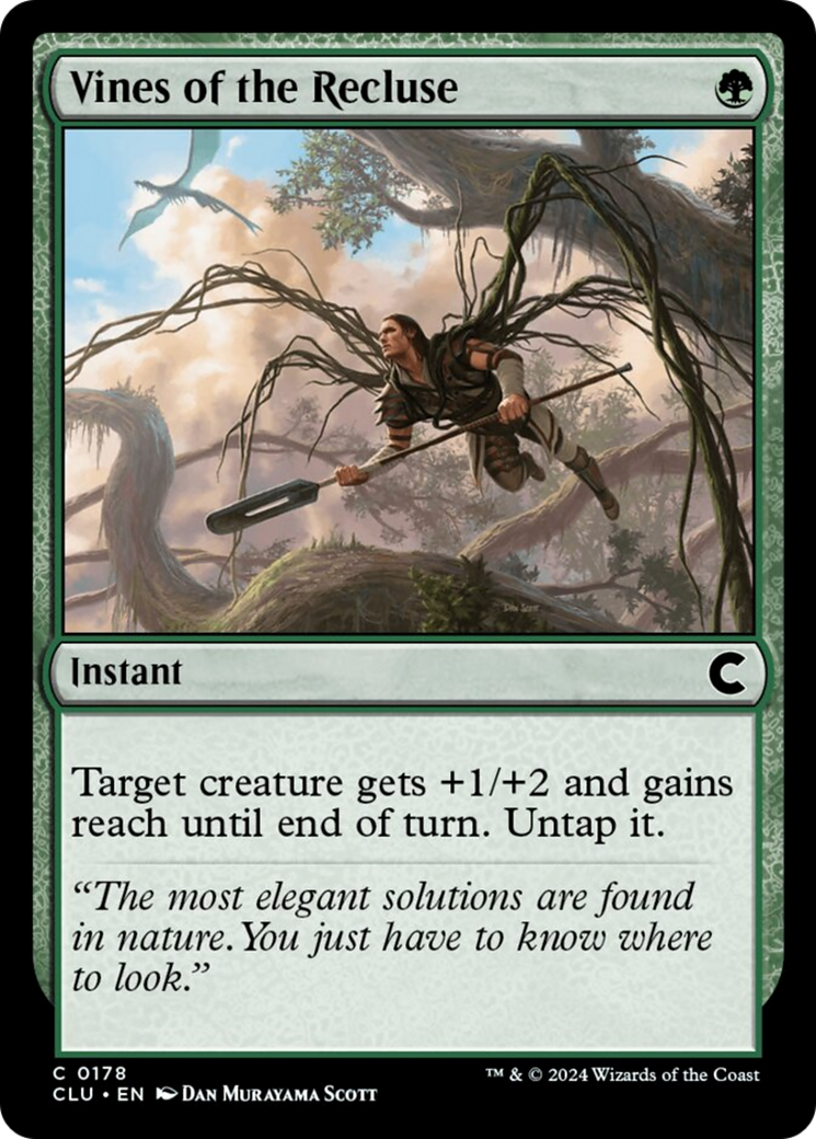 Vines of the Recluse [Ravnica: Clue Edition] MTG Single Magic: The Gathering    | Red Claw Gaming