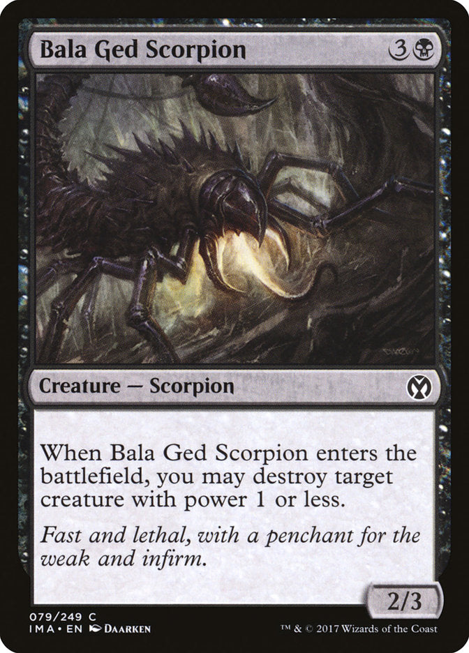 Bala Ged Scorpion [Iconic Masters] MTG Single Magic: The Gathering    | Red Claw Gaming
