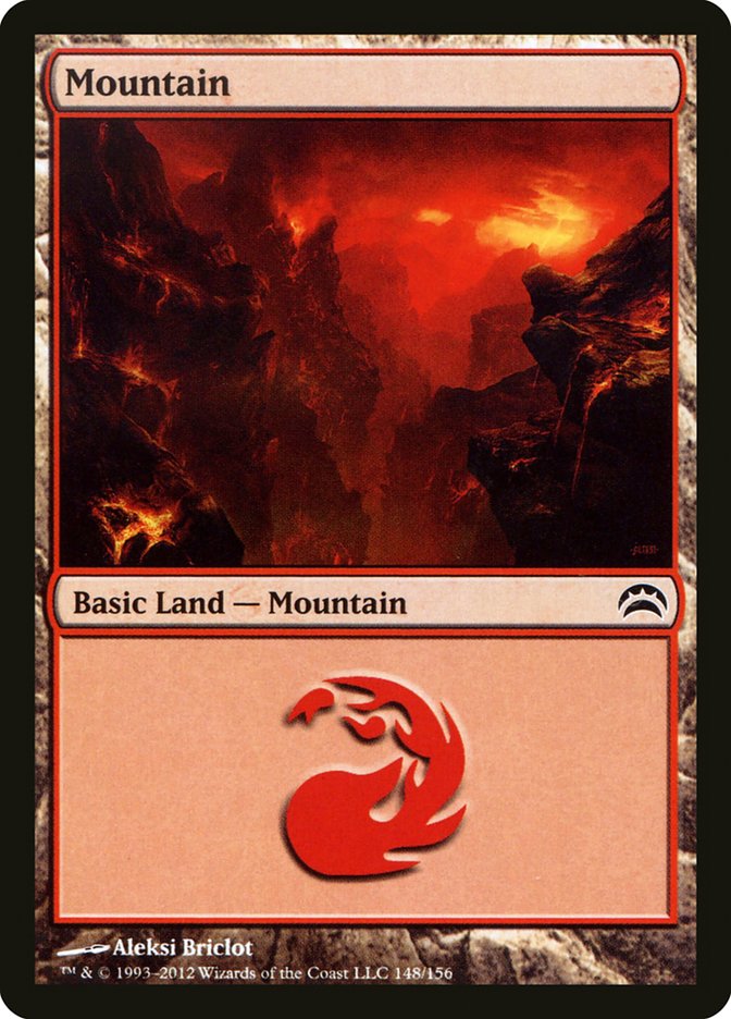 Mountain (148) [Planechase 2012] MTG Single Magic: The Gathering    | Red Claw Gaming