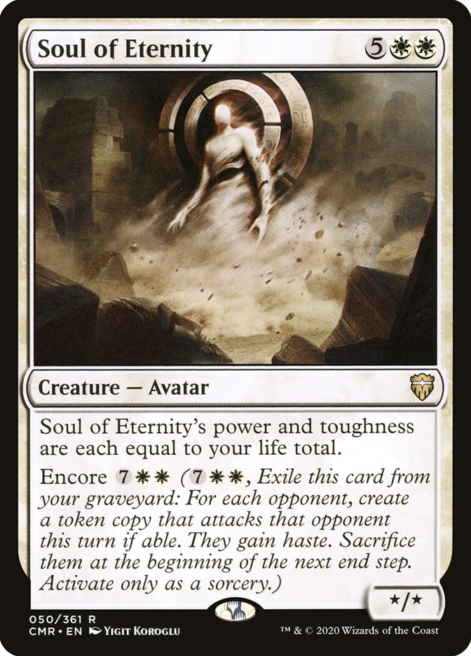 Soul of Eternity [Commander Legends] MTG Single Magic: The Gathering    | Red Claw Gaming