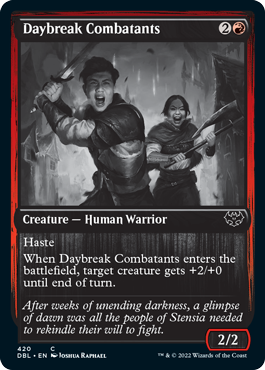 Daybreak Combatants [Innistrad: Double Feature] MTG Single Magic: The Gathering    | Red Claw Gaming