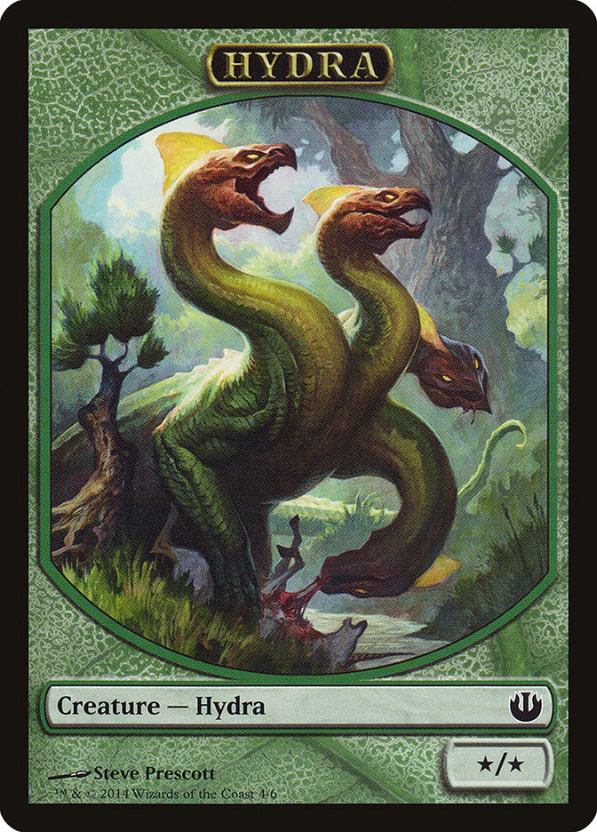 Hydra Token [Journey into Nyx Tokens] MTG Single Magic: The Gathering    | Red Claw Gaming