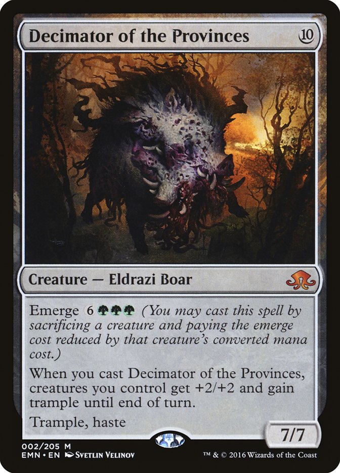 Decimator of the Provinces [Eldritch Moon] MTG Single Magic: The Gathering    | Red Claw Gaming
