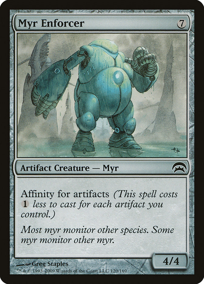 Myr Enforcer [Planechase] MTG Single Magic: The Gathering    | Red Claw Gaming