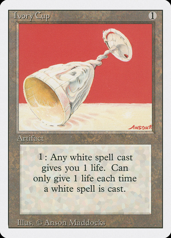 Ivory Cup [Revised Edition] MTG Single Magic: The Gathering    | Red Claw Gaming