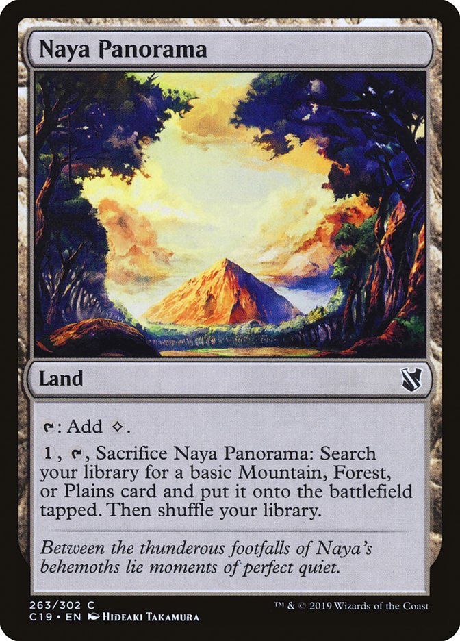 Naya Panorama [Commander 2019] MTG Single Magic: The Gathering    | Red Claw Gaming