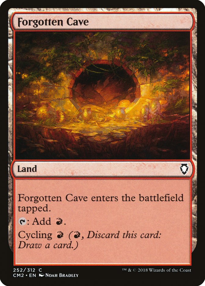 Forgotten Cave [Commander Anthology Volume II] MTG Single Magic: The Gathering    | Red Claw Gaming