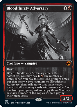 Bloodthirsty Adversary [Innistrad: Double Feature] MTG Single Magic: The Gathering    | Red Claw Gaming