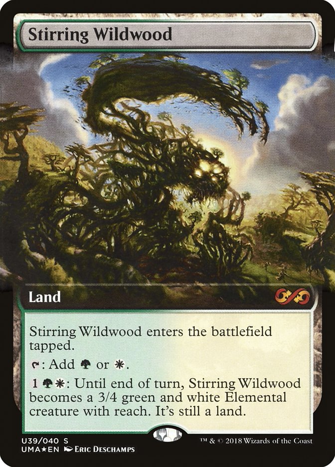 Stirring Wildwood (Topper) [Ultimate Masters Box Topper] MTG Single Magic: The Gathering    | Red Claw Gaming