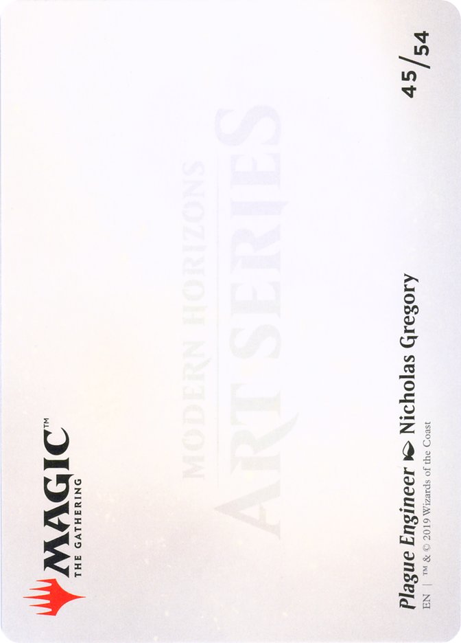 Plague Engineer // Plague Engineer [Modern Horizons Art Series] MTG Single Magic: The Gathering    | Red Claw Gaming