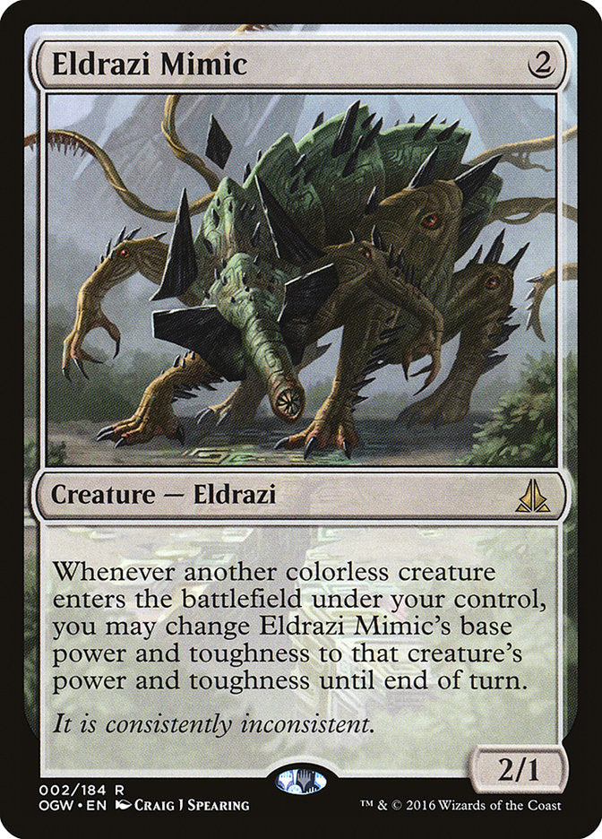 Eldrazi Mimic [Oath of the Gatewatch] MTG Single Magic: The Gathering    | Red Claw Gaming