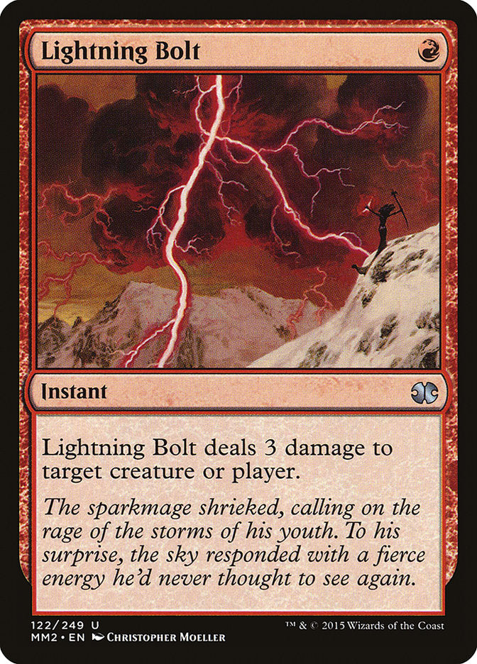 Lightning Bolt [Modern Masters 2015] MTG Single Magic: The Gathering    | Red Claw Gaming