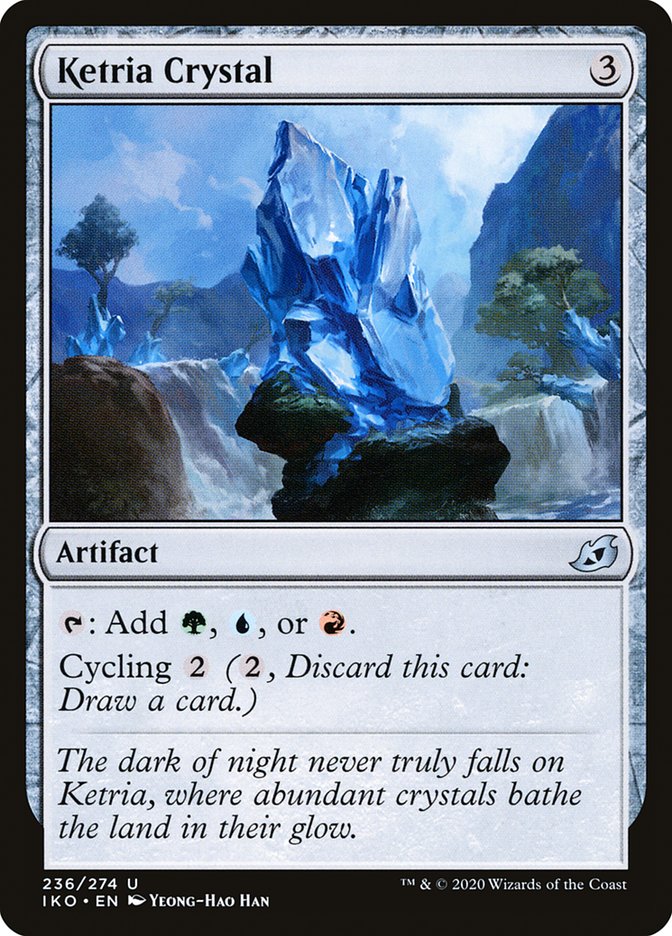 Ketria Crystal [Ikoria: Lair of Behemoths] MTG Single Magic: The Gathering    | Red Claw Gaming