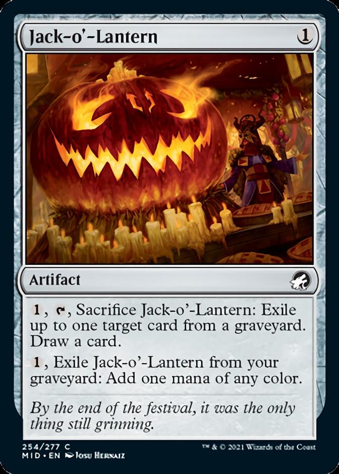 Jack-o'-Lantern [Innistrad: Midnight Hunt] MTG Single Magic: The Gathering    | Red Claw Gaming