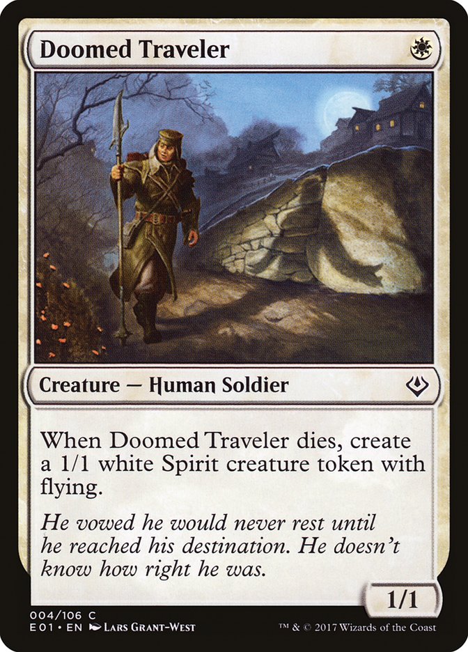 Doomed Traveler [Archenemy: Nicol Bolas] MTG Single Magic: The Gathering    | Red Claw Gaming
