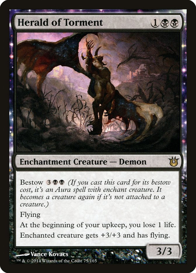 Herald of Torment [Born of the Gods] MTG Single Magic: The Gathering    | Red Claw Gaming