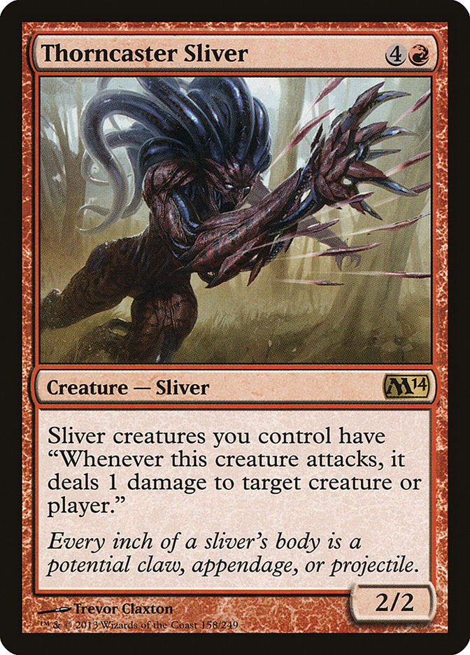 Thorncaster Sliver [Magic 2014] MTG Single Magic: The Gathering    | Red Claw Gaming