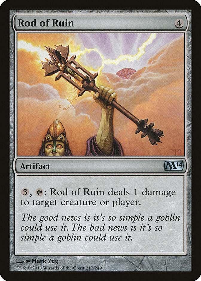 Rod of Ruin [Magic 2014] MTG Single Magic: The Gathering    | Red Claw Gaming