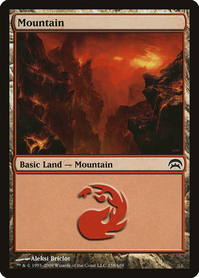 Mountain (158) [Planechase] MTG Single Magic: The Gathering    | Red Claw Gaming