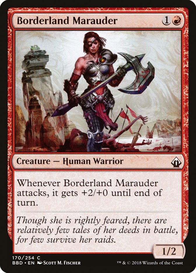 Borderland Marauder [Battlebond] MTG Single Magic: The Gathering    | Red Claw Gaming