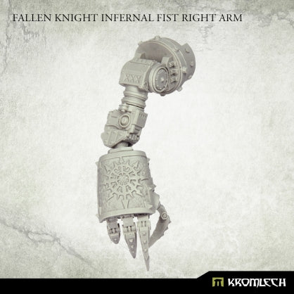 Fallen Knight Infernal Fist Arm [right] (1) Minatures Kromlech    | Red Claw Gaming