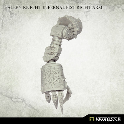 Fallen Knight Infernal Fist Arm [right] (1) Minatures Kromlech    | Red Claw Gaming