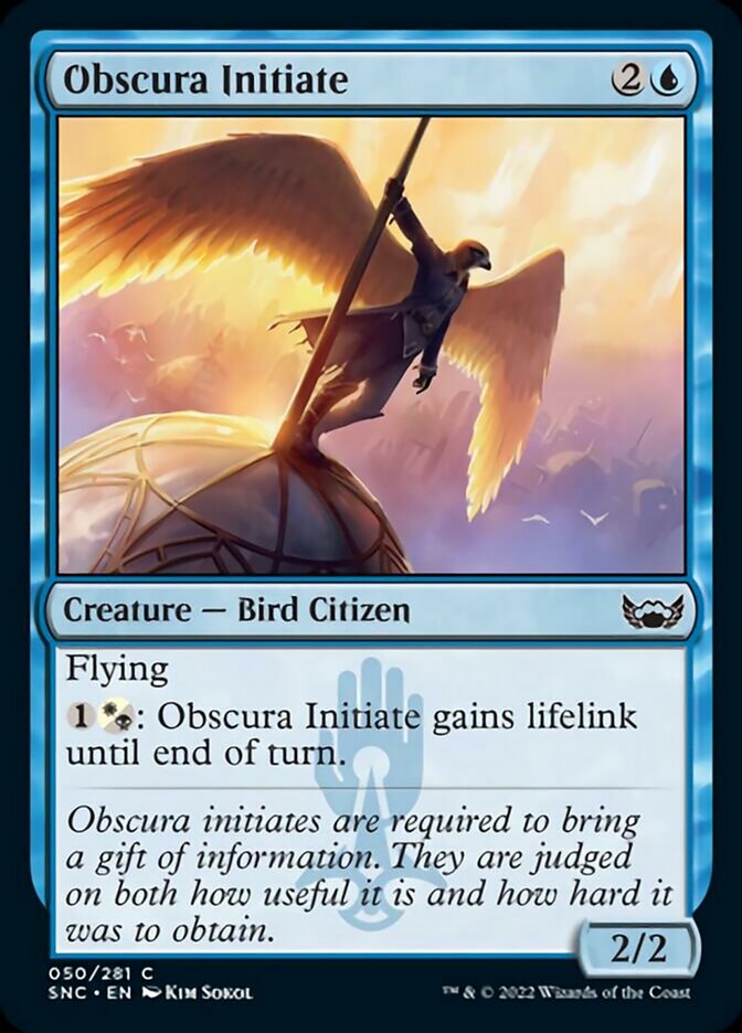 Obscura Initiate [Streets of New Capenna] MTG Single Magic: The Gathering    | Red Claw Gaming
