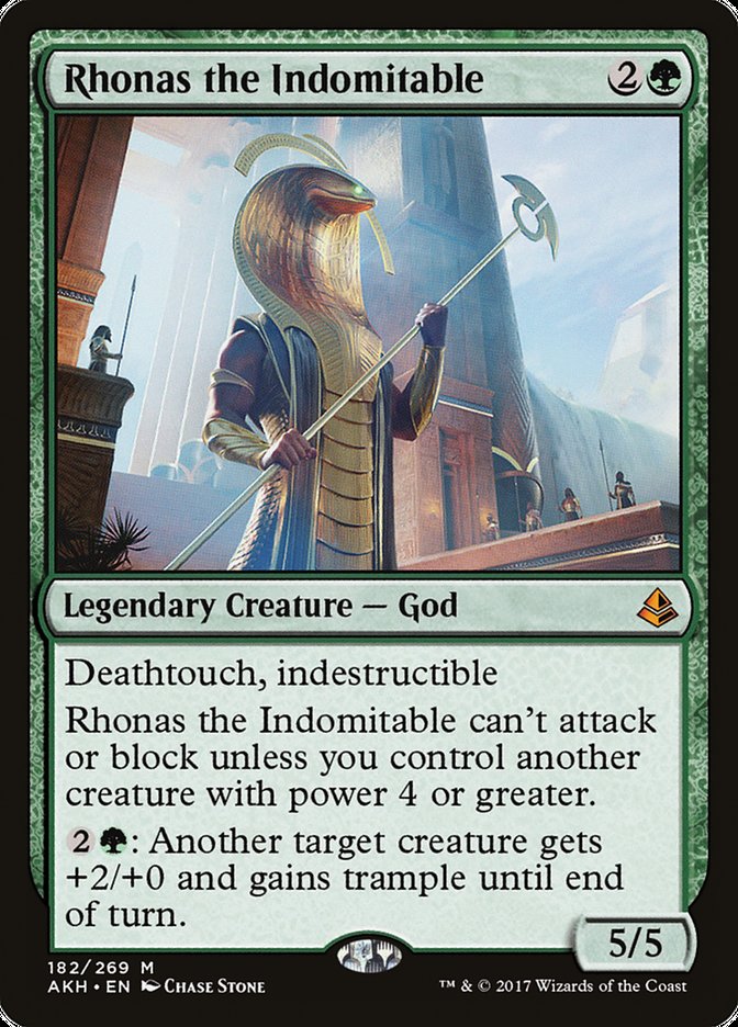 Rhonas the Indomitable [Amonkhet] MTG Single Magic: The Gathering    | Red Claw Gaming