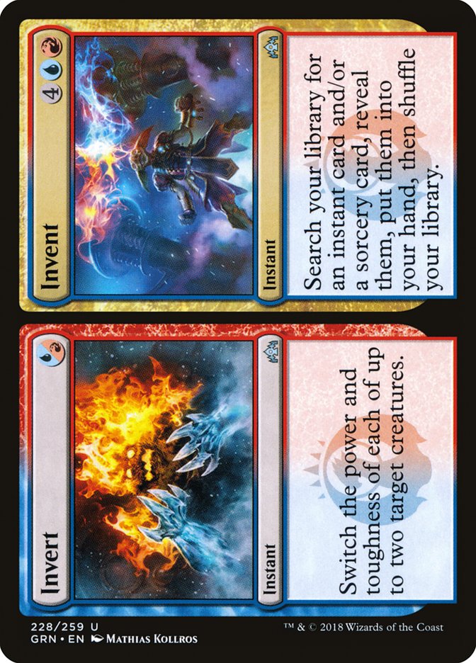Invert // Invent [Guilds of Ravnica] MTG Single Magic: The Gathering    | Red Claw Gaming