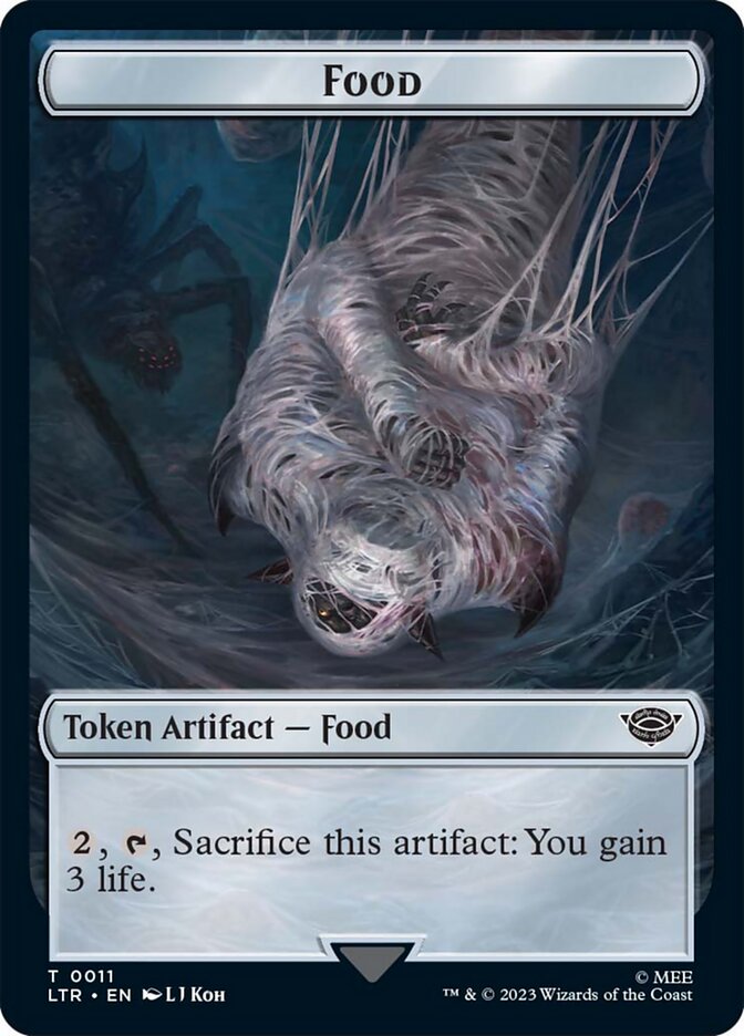 Food Token (11) [The Lord of the Rings: Tales of Middle-Earth Tokens] MTG Single Magic: The Gathering    | Red Claw Gaming
