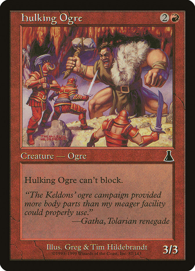 Hulking Ogre [Urza's Destiny] MTG Single Magic: The Gathering    | Red Claw Gaming