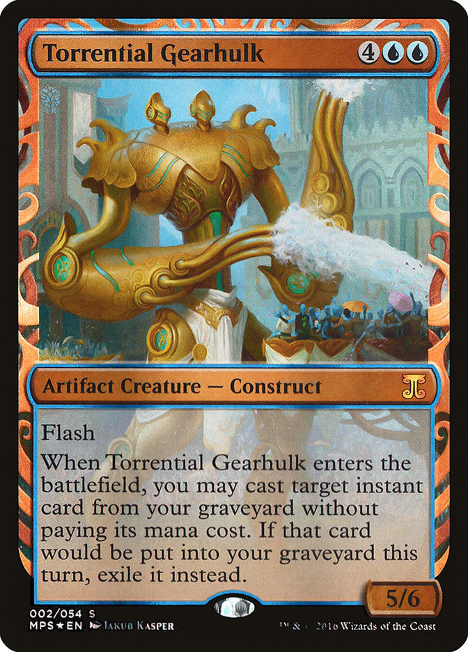 Torrential Gearhulk [Kaladesh Inventions] MTG Single Magic: The Gathering    | Red Claw Gaming