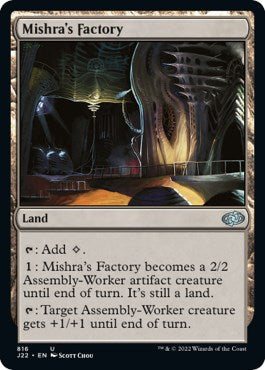 Mishra's Factory [Jumpstart 2022] MTG Single Magic: The Gathering    | Red Claw Gaming