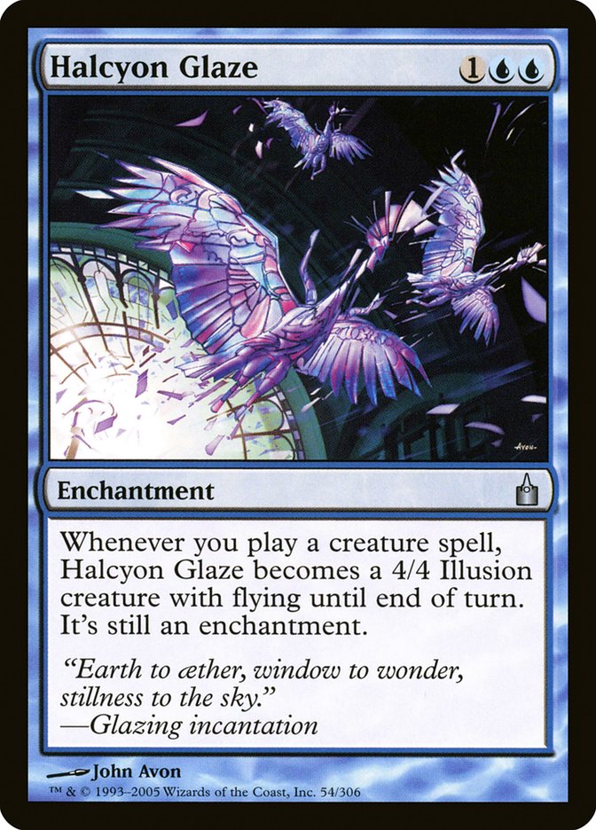 Halcyon Glaze [Ravnica: City of Guilds] MTG Single Magic: The Gathering    | Red Claw Gaming