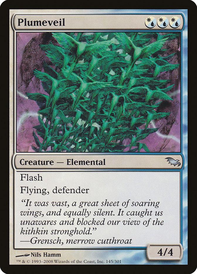 Plumeveil [Shadowmoor] MTG Single Magic: The Gathering    | Red Claw Gaming